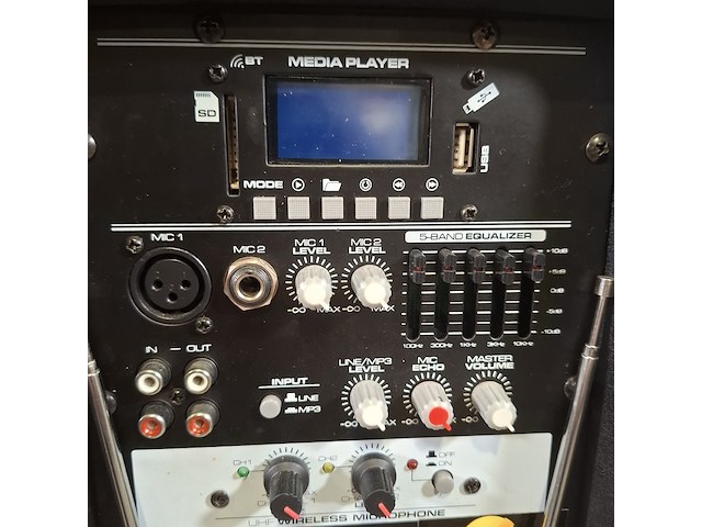 Luidspreker, vonyx, spj-pa912 - afbeelding 8 van  13