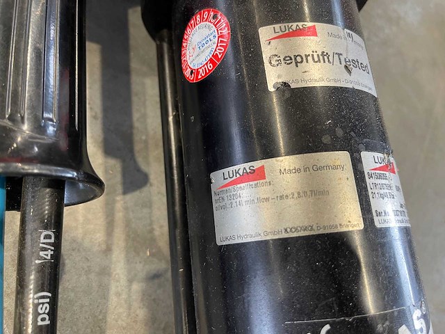 Lukas - ltr 12/875 en - jaws of life hydraulische telescopische reddingscilinder/ stemel - afbeelding 3 van  6