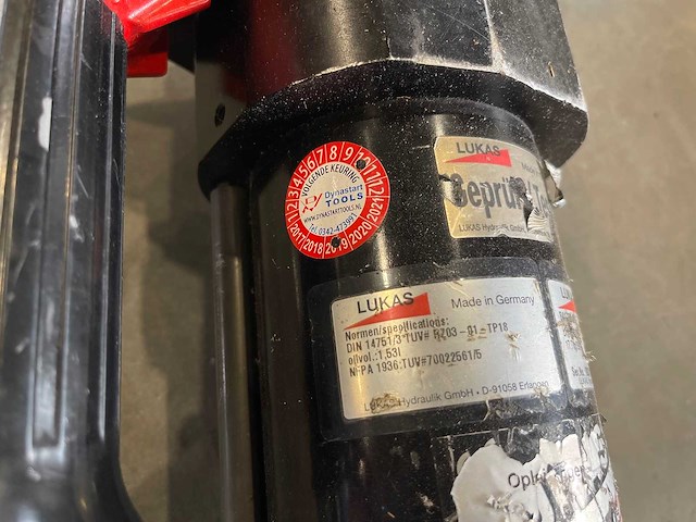 Lukas - ltr 3,5/820 en - jaws of life hydraulische telescopische reddingscilinder/ stemel - afbeelding 3 van  6