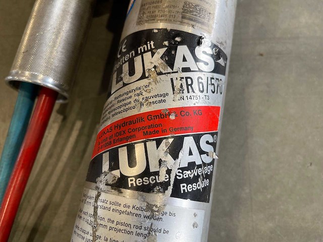 Lukas - ltr 6/570 - jaws of life hydraulische telescopische reddingscilinder/ stemel - afbeelding 4 van  6
