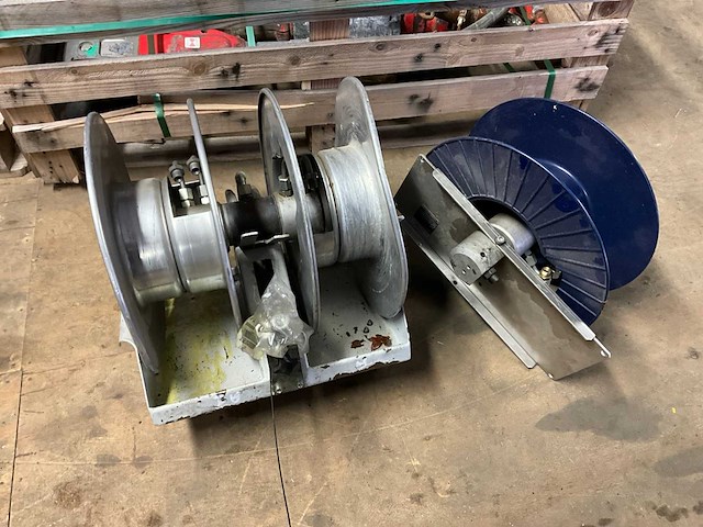 Lukas dubbele hydraulische slanghaspel (2x) - afbeelding 1 van  9