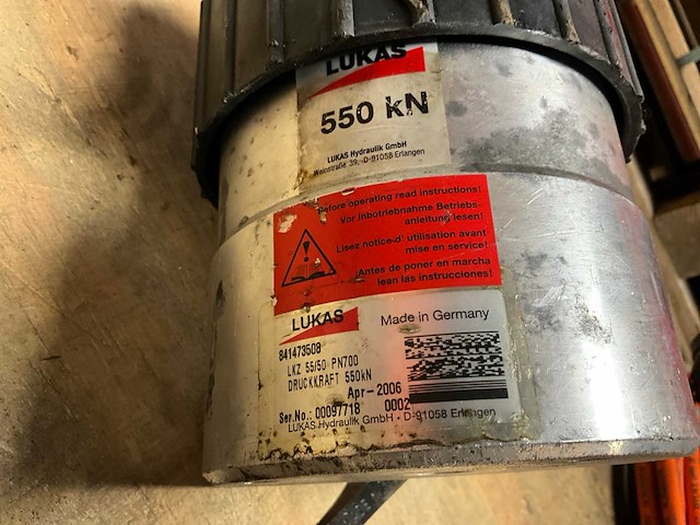 Lukas lkz 55/50 hydraulische cilinder - afbeelding 4 van  4