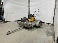 Lumag - 2019 - trilplaat op aanhangwagen