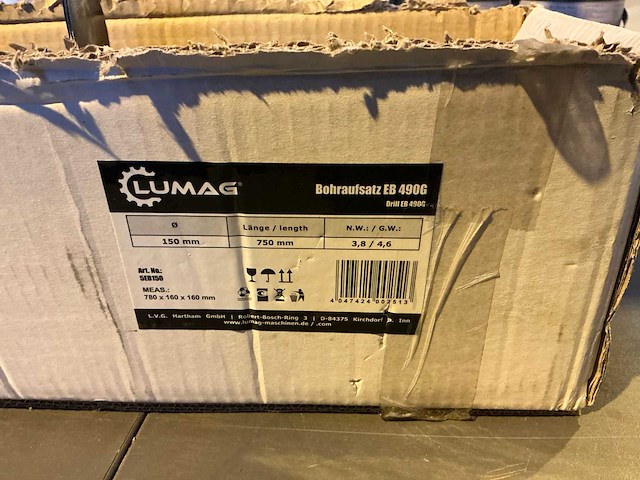 Lumag 150mm grondboor - afbeelding 4 van  4