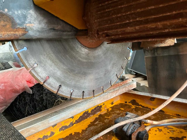 Lumag stm-450-700 steenzaagmachine - afbeelding 4 van  5