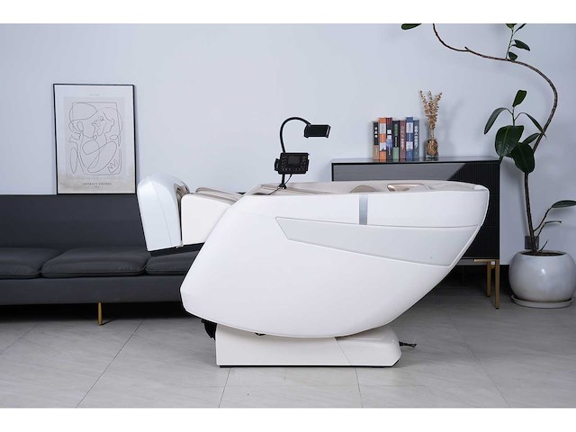 Lumaseat - massagestoel - melbourne - configuratie full option - wit - afbeelding 6 van  6