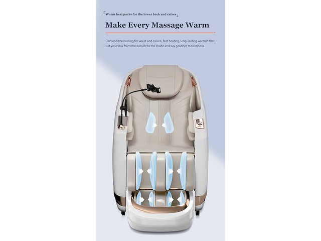 Lumaseat - massagestoel - victoria - wit - afbeelding 22 van  26