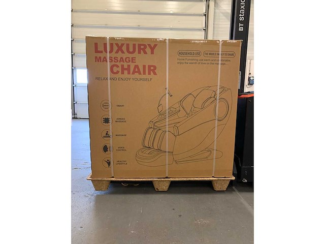 Lumaseat - massagestoel -sydney - wit - afbeelding 35 van  35