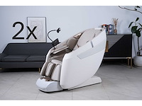 Lumaseat - melbourne - configuratie full option - massagestoel - wit (2x) - afbeelding 1 van  25