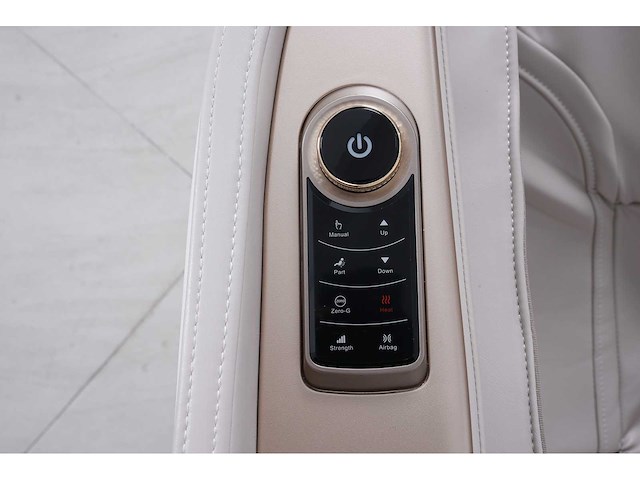 Lumaseat - melbourne - configuratie full option - massagestoel - wit - afbeelding 8 van  24