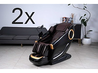 Lumaseat - sydney - massagestoel - zwart (2x)