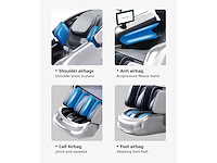 Lumaseat - tasmanië - blauw - massagestoel - afbeelding 17 van  28