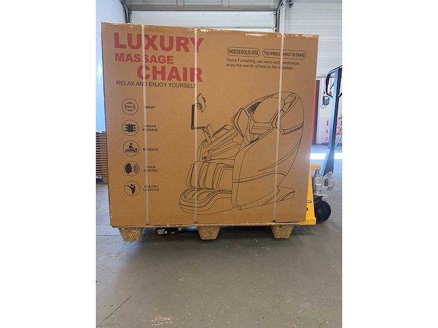 Lumaseat - tasmanië - grijs - massagestoel - afbeelding 35 van  35