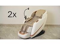 Lumaseat - victoria - massagestoel - wit (2x)