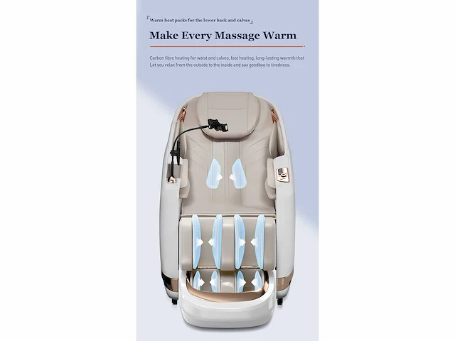 Lumaseat - victoria - massagestoel - wit - afbeelding 18 van  29