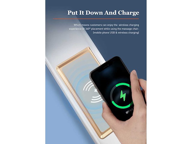 Lumaseat - victoria - massagestoel - wit - afbeelding 19 van  27