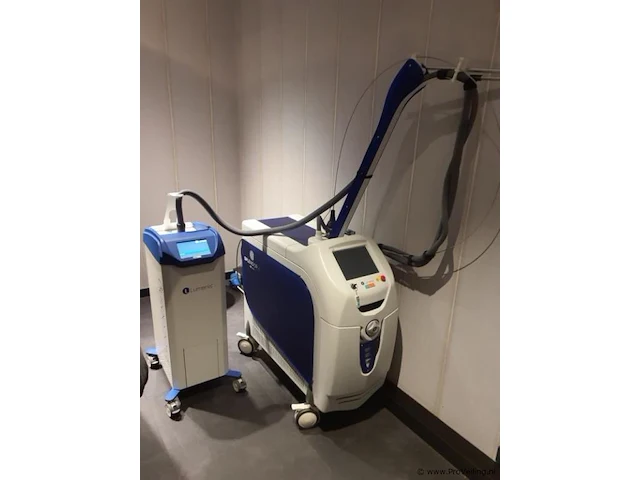 Lumenis splendor x laser voor ontharing alex + nd:yag & zimmer cryoone huidkoeler - afbeelding 1 van  16
