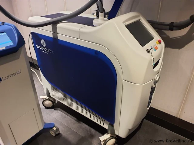 Lumenis splendor x laser voor ontharing alex + nd:yag & zimmer cryoone huidkoeler - afbeelding 9 van  16