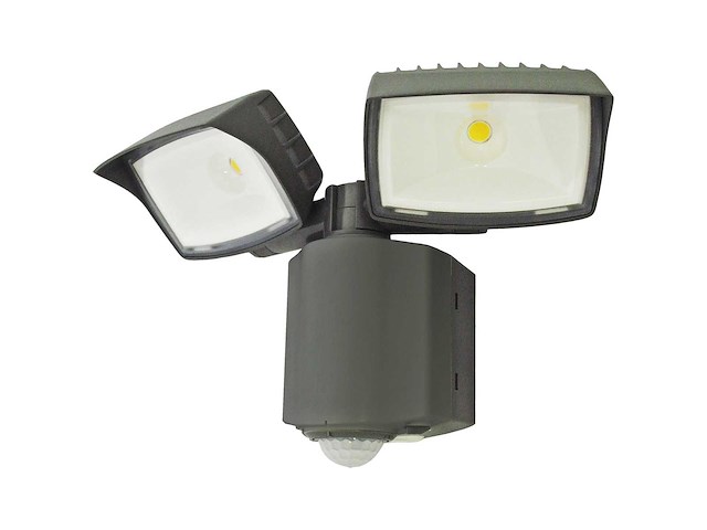 Lumiko hyb-pir-2x13w-ww 870815 led buitenverlichting met sensor - afbeelding 1 van  3