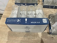 Luminarc - champagne glazen - afbeelding 5 van  6