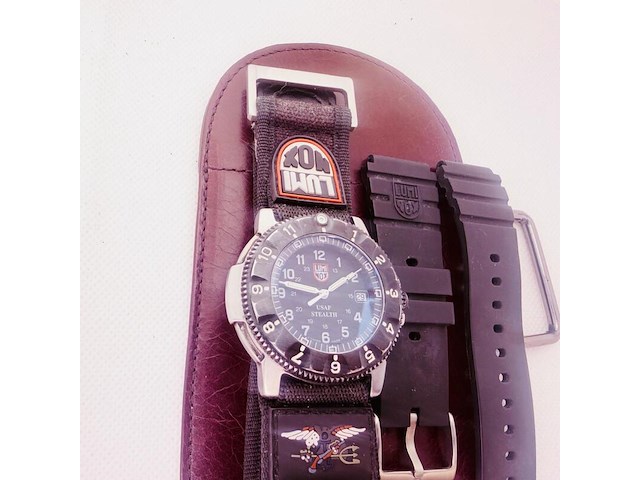 Luminox nighthawk usaf stealth pilotenhorloge f-117 - afbeelding 6 van  13