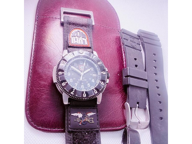 Luminox nighthawk usaf stealth pilotenhorloge f-117 - afbeelding 7 van  13