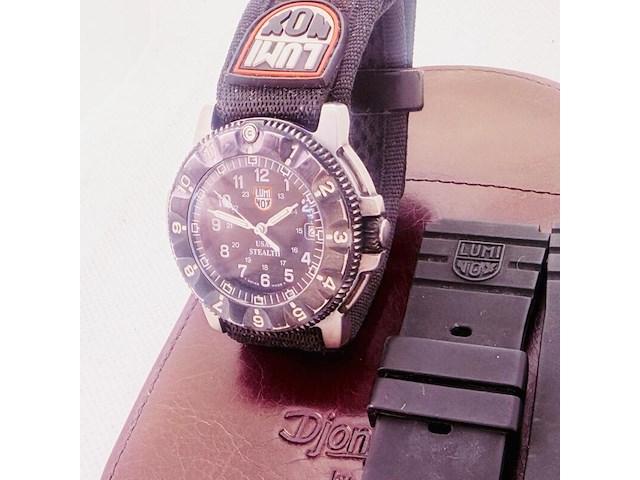 Luminox nighthawk usaf stealth pilotenhorloge f-117 - afbeelding 8 van  13