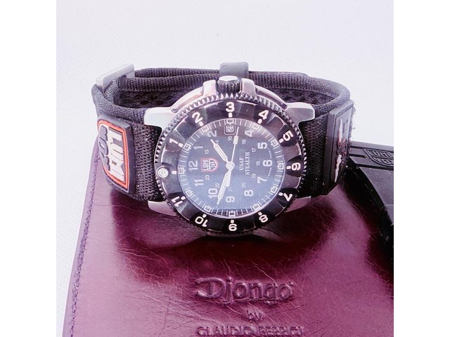 Luminox nighthawk usaf stealth pilotenhorloge f-117 - afbeelding 9 van  13