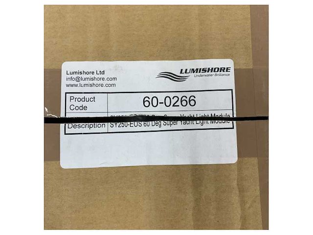 Lumishore 60-0266 sy250 60 degree super yacht underwaterlight module - afbeelding 5 van  5