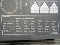 Lumission - upload 400 lite - wand/plafondlamp - afbeelding 2 van  2