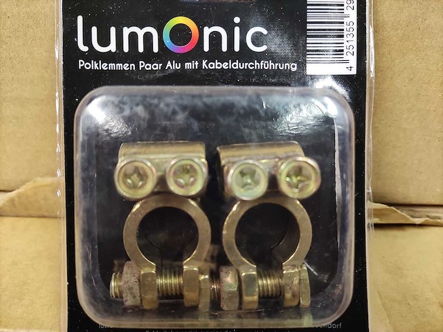 Lumonic - accu klemmen (300x) - afbeelding 1 van  2