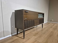 Lumophon - vintage - tv - audio meubel - tv cabinet - afbeelding 3 van  9