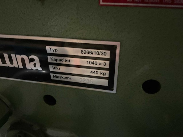 Luna 8266/10/30 plaatwals - afbeelding 6 van  11