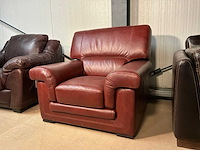 Luna leren fauteuil - afbeelding 1 van  8