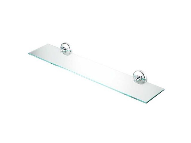 Luna planchet / glasplaat helder 1300x150mm incl. 3 houders (8x) - afbeelding 1 van  1