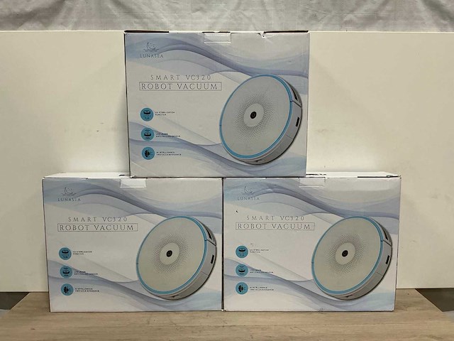 Lunasea vc320 robotstofzuiger (3x) - afbeelding 1 van  4
