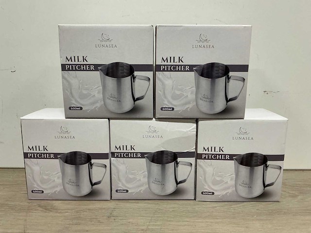 Lunasea's 600ml melkopschuimkan (5x) - afbeelding 1 van  4