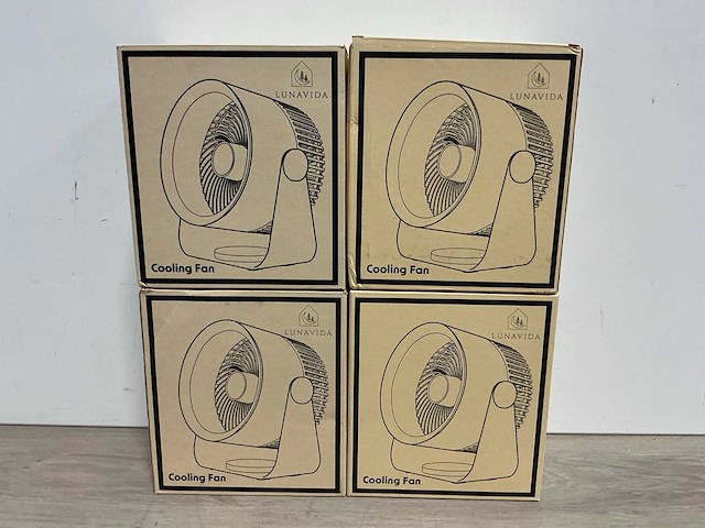 Lunavida ventilator (4x) - afbeelding 1 van  3