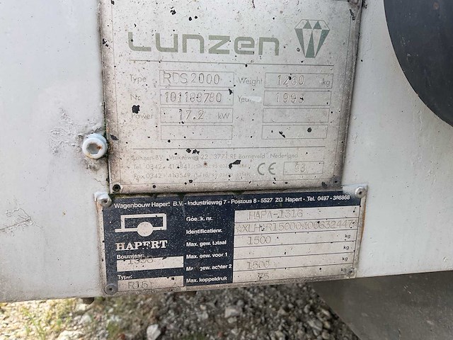Lunzen rds2000 mobiele boorinstallatie - afbeelding 8 van  14