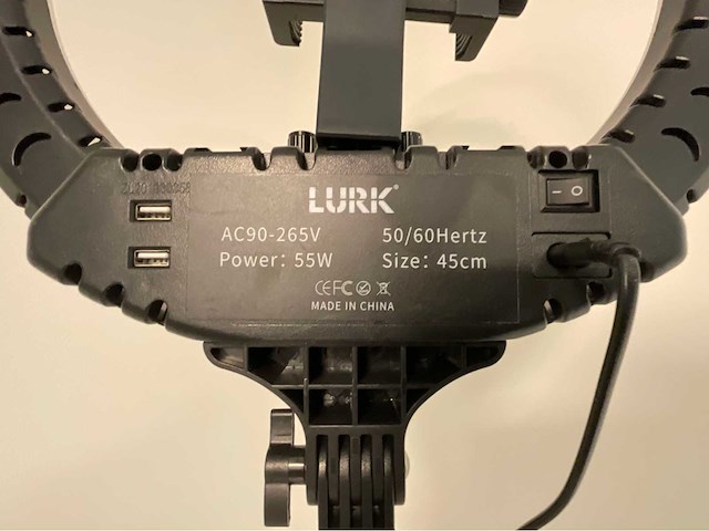 Lurk selfie ring lamp pro - afbeelding 4 van  6