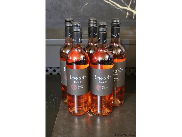 Lust rosé wijn 2024 - 5 flessen á 750ml - afbeelding 1 van  3