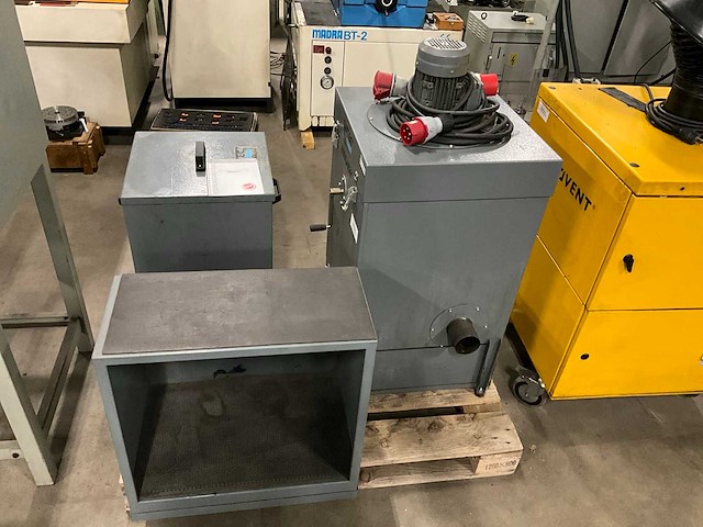 Lutec om-8 heetstof afzuiginstallatie - afbeelding 1 van  11