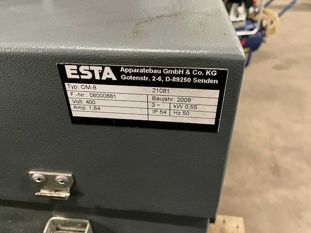 Lutec om-8 heetstof afzuiginstallatie - afbeelding 8 van  11