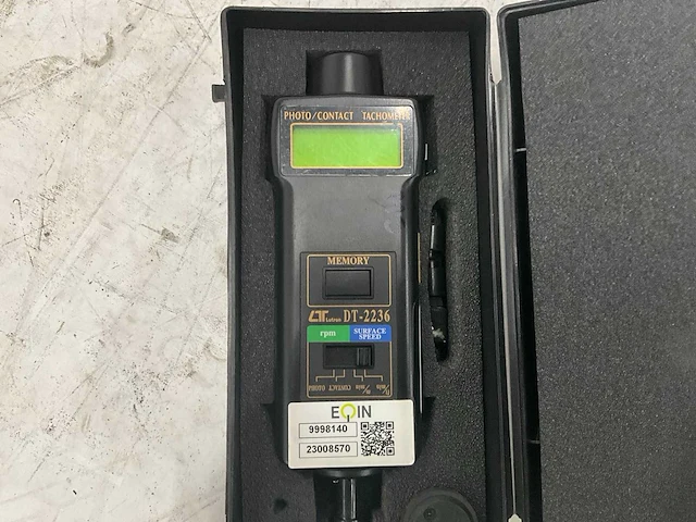 Lutron dt-2236 digitale toerentalmeter - afbeelding 4 van  4