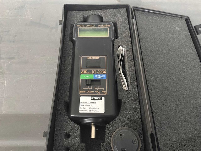 Lutron dt-2236 foto tachometer - afbeelding 2 van  6