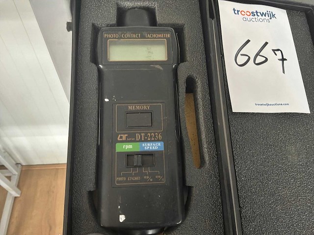 Lutron dt-2236 foto tachometer - afbeelding 2 van  3