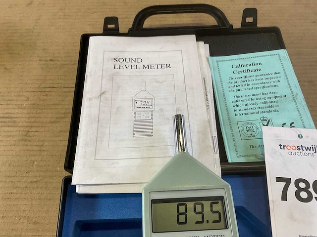 Lutron sl-4011 geluidsniveau meter - afbeelding 5 van  6