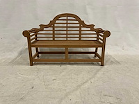 Lutyens tuinbank 165 cm. - afbeelding 2 van  4