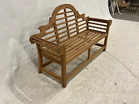 Lutyens tuinbank 165 cm. - afbeelding 4 van  4