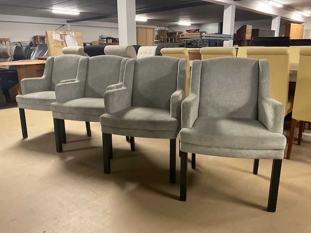 Luweni eetkamerstoel (4x) - afbeelding 1 van  9